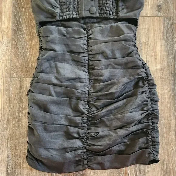 Marianna Senchina Rosemary Dress Black Small Sleeveless *Missing Neck Tie* - Picture 8 of 11